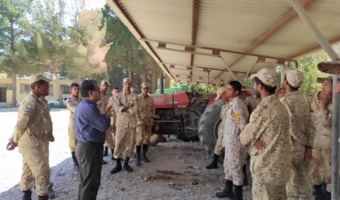 برگزاری کارگاه آموزشی کارور تراکتور در مرکز سمنان (شاهرود)