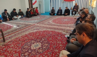 برگزاری مراسم ایام فاطمیه در مرکز سمنان (شاهرود)