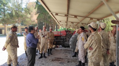 برگزاری کارگاه آموزشی کارور تراکتور در مرکز سمنان (شاهرود)